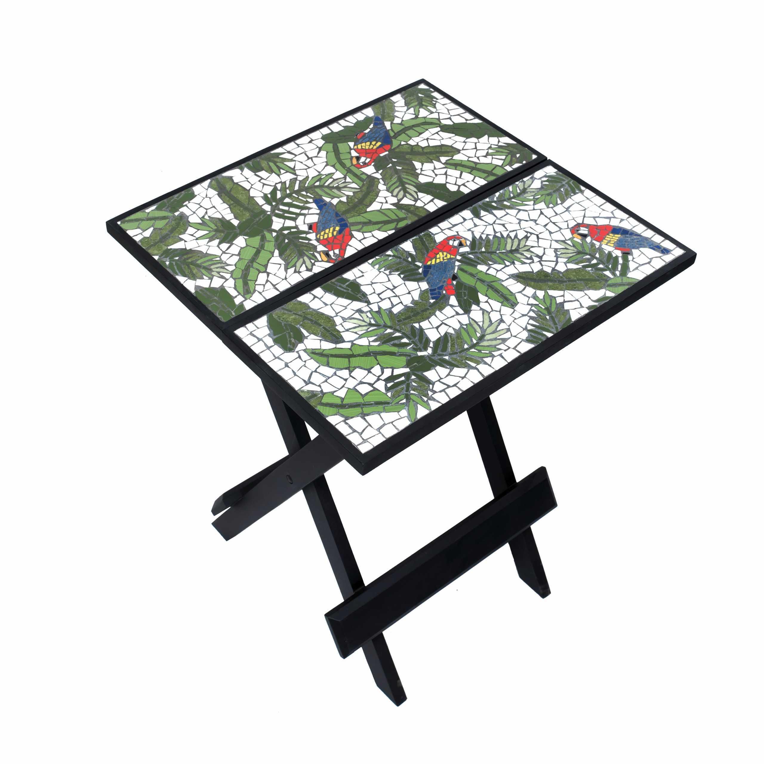 Danjugan Mosaic Folding Table-Square