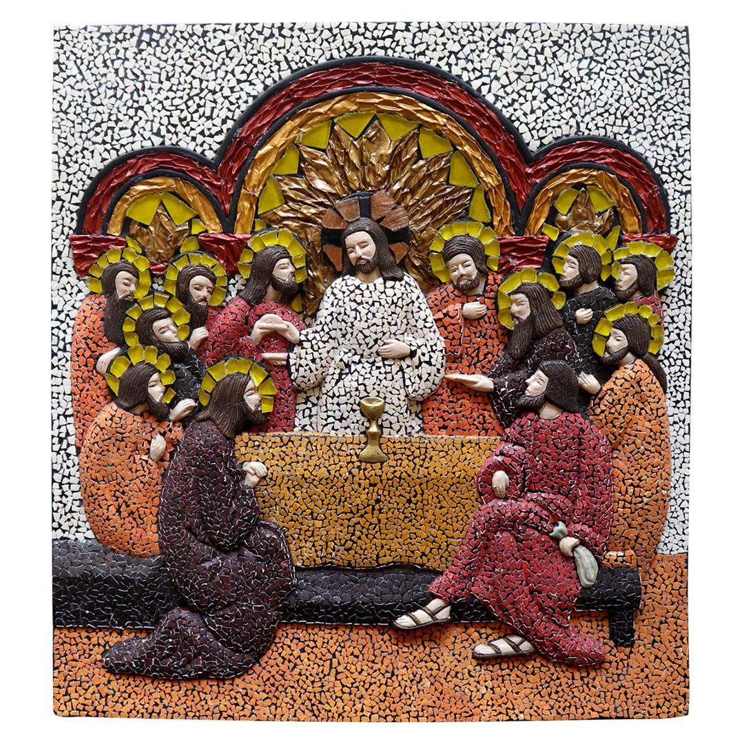 Last Supper Mosaic – Brown