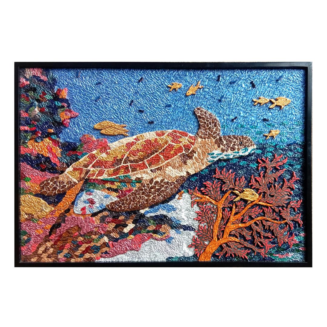 Turtle Under The Sea