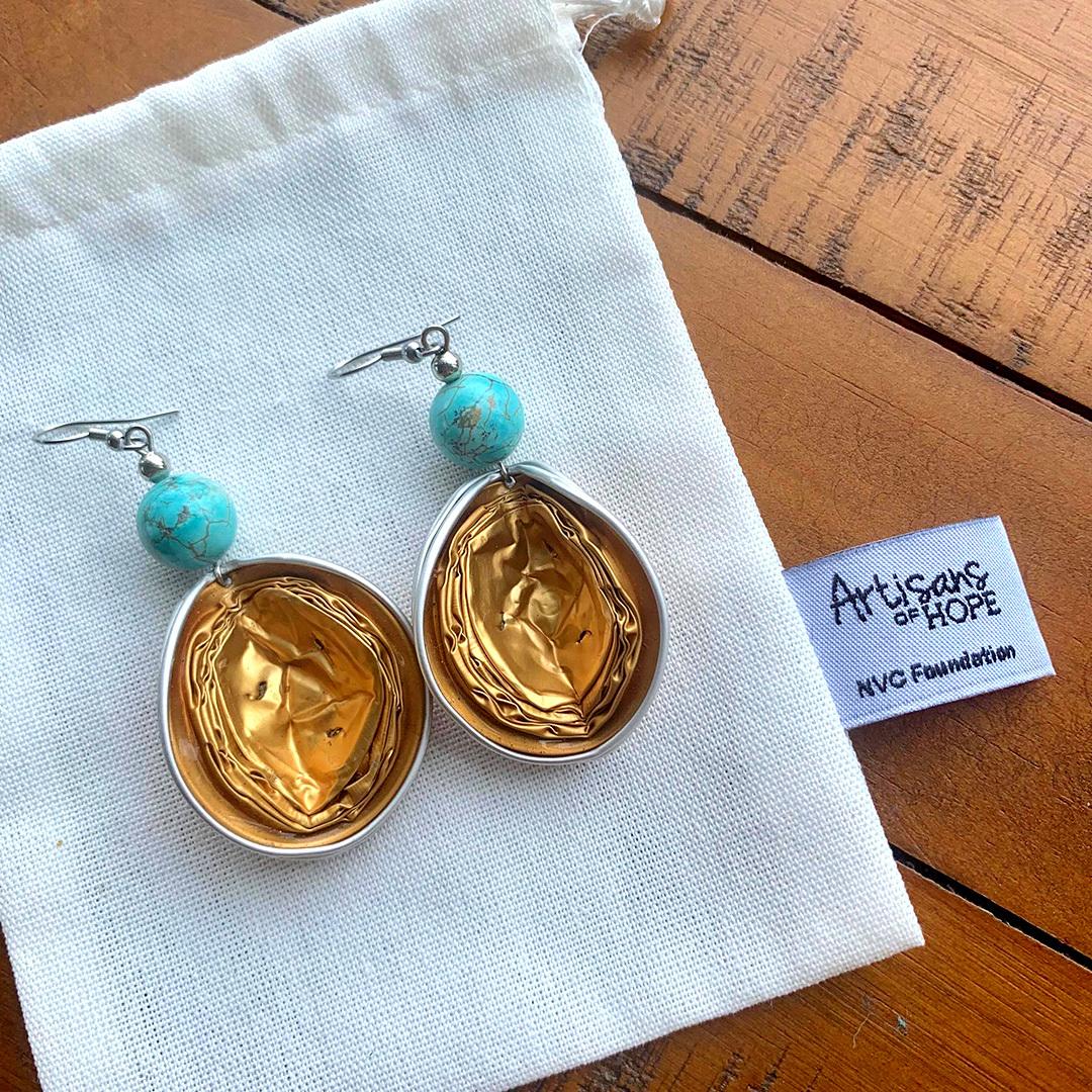Upcycled Earrings – 71E