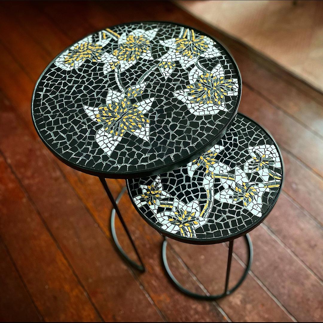 Mosaic Nesting Tables – Marselle