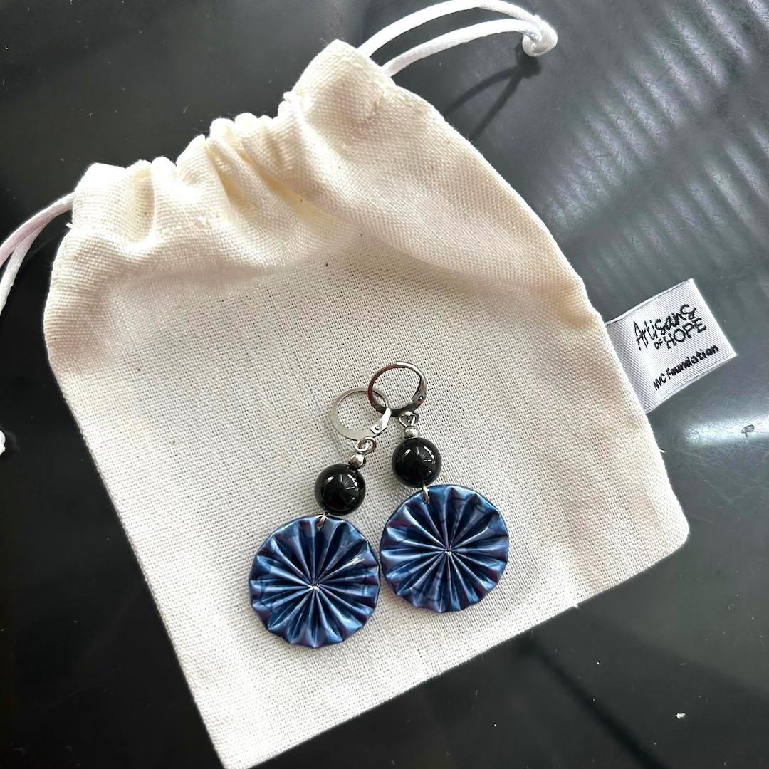Upcycled Earrings – 101A