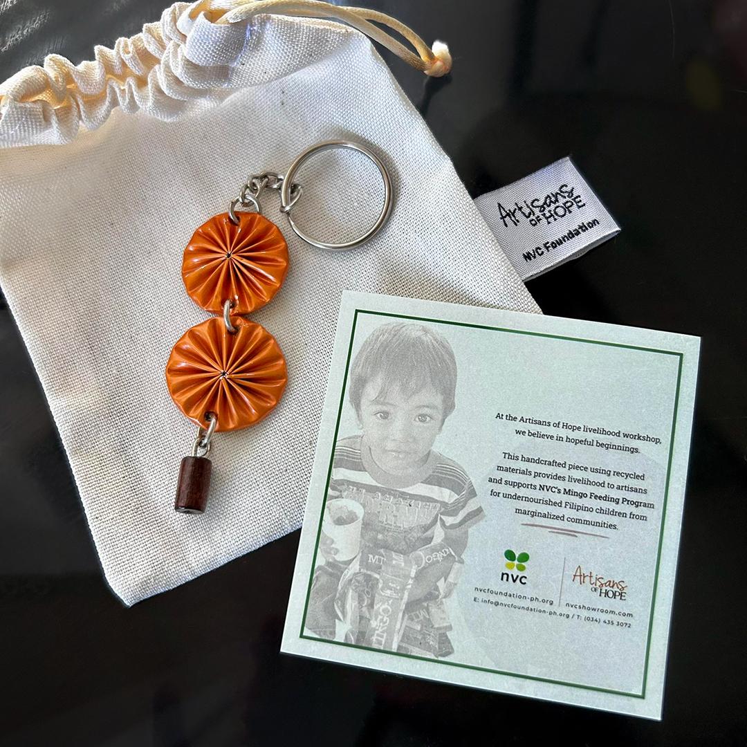 Upcycled Keychain – D1