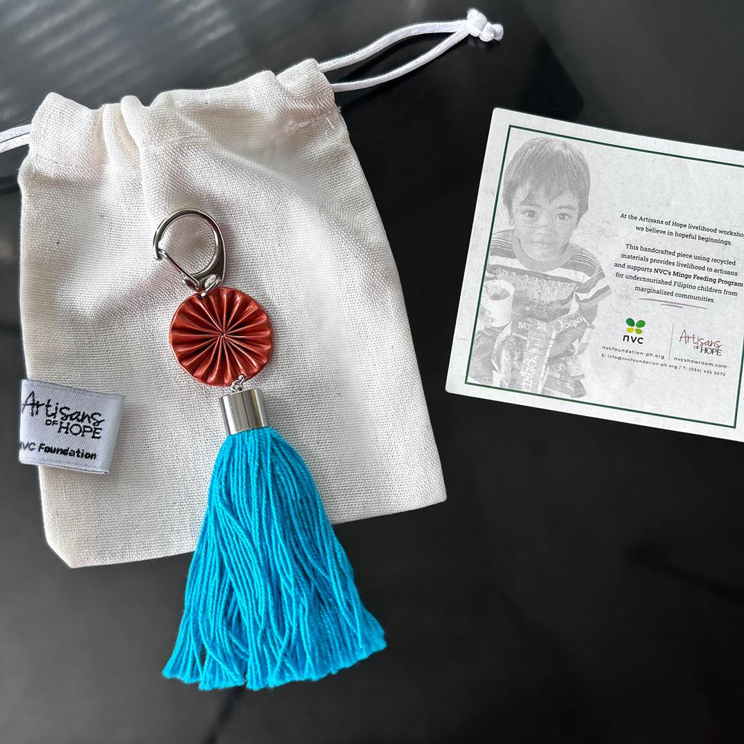 Upcycled Bag Charm – Y