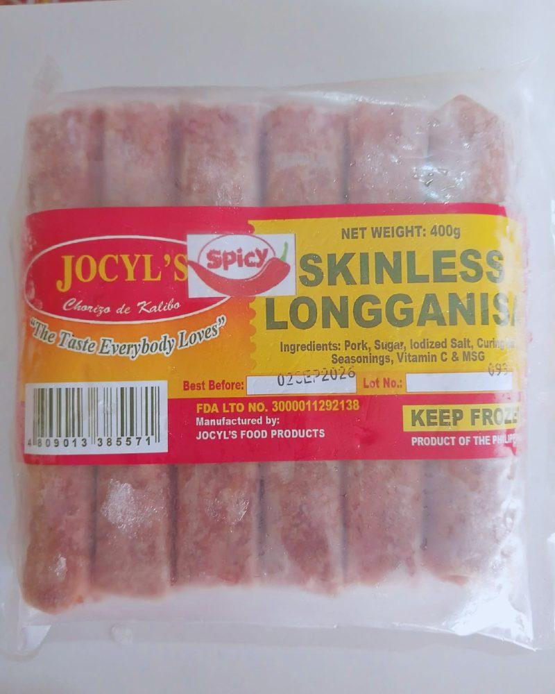 Spicy Skinless Longganisa