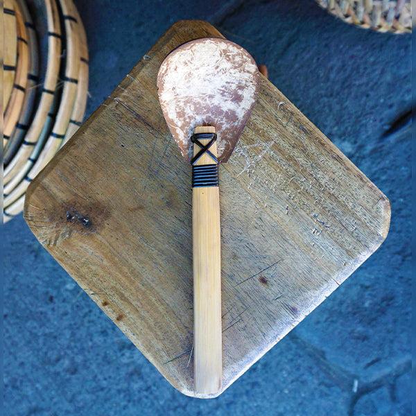 Native Sandok (ladle) – Coconut shell & Bamboo sticks