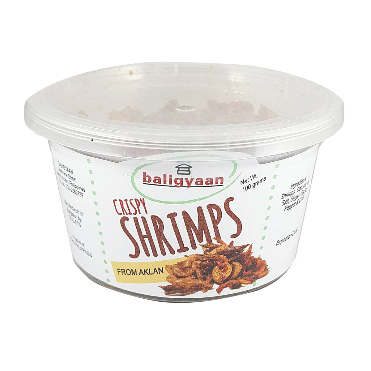 Crispy Shrimps - Baligyaan 100 grams