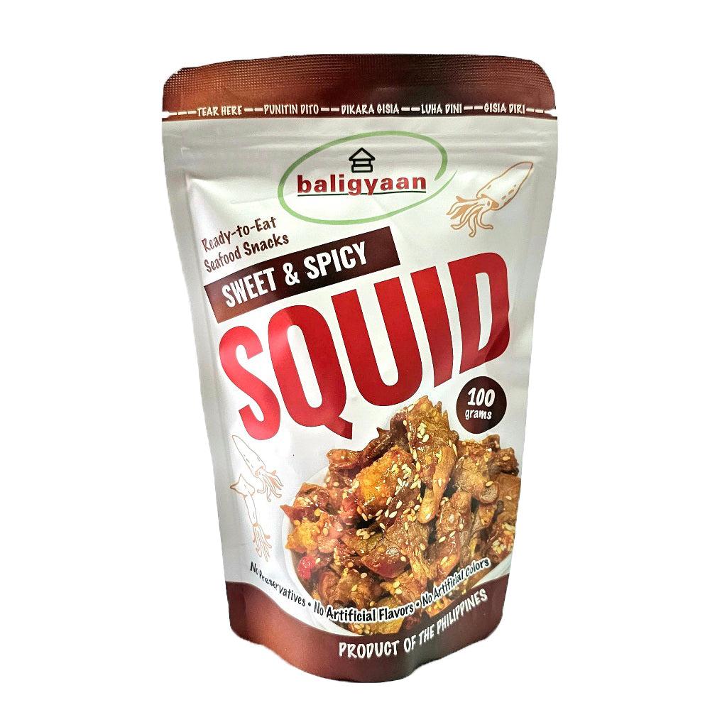 Baligyaan Sweet & Spicy Squid - 100 grams