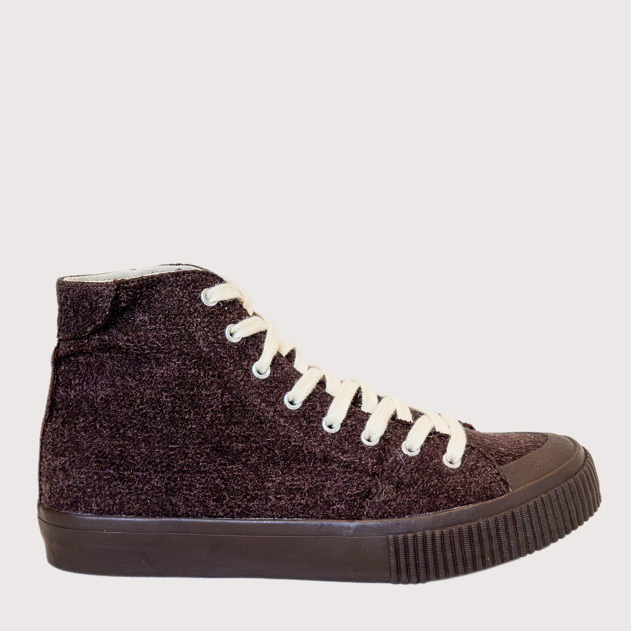 High Cut Sneakers DARK CHOCO