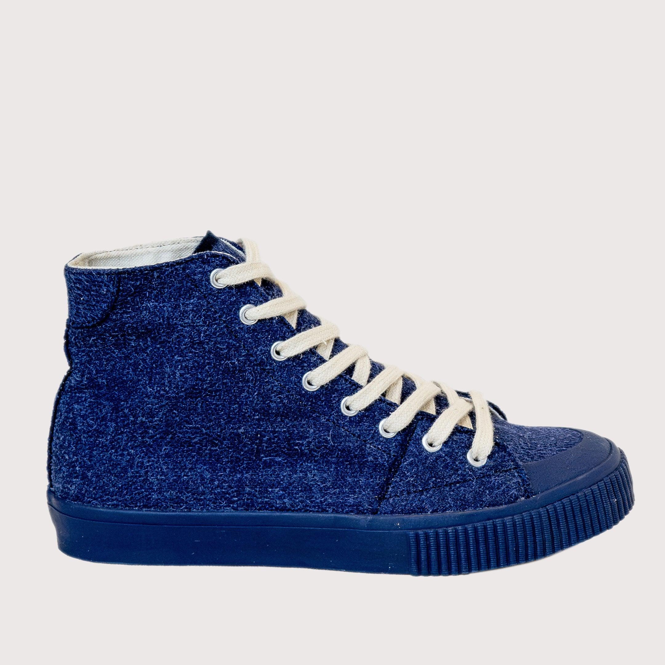 High Cut Sneakers INDIGO COLOR