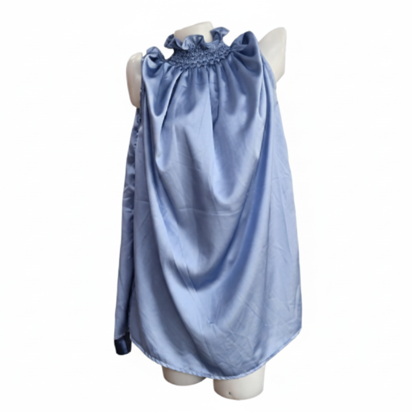 Night Dress W/Smock Spagette