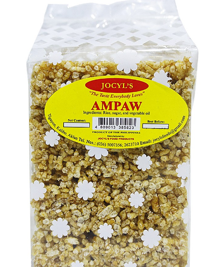 JOCYL'S Ampaw - Sweet puffed rice cake (BIG)