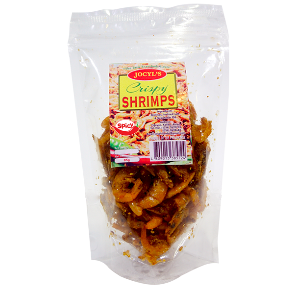 Jocyl's Crispy Shrimps 85 grams (Spicy Flavor)