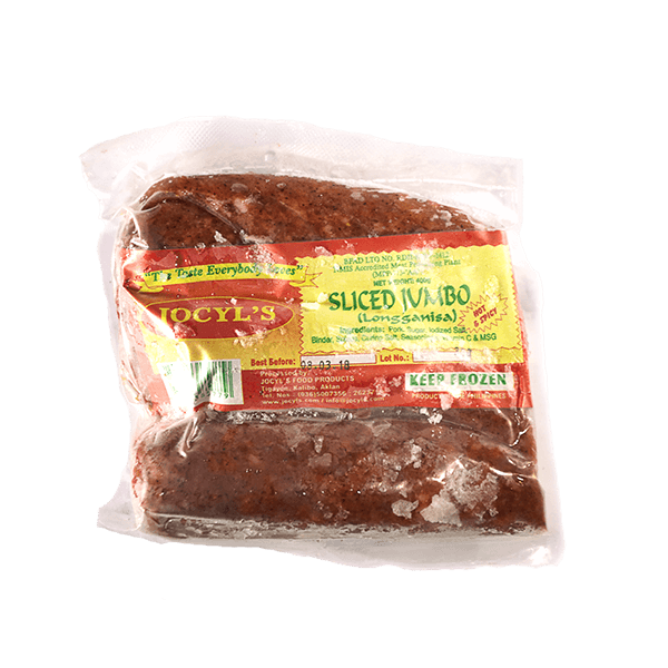 Jocyl's Sliced Jumbo Longganisa