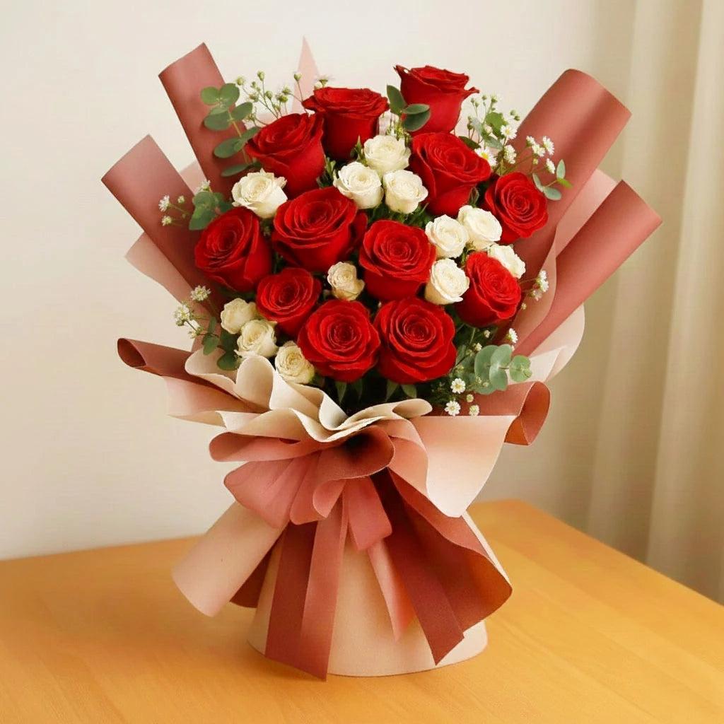 Crimson Romance Bouquet