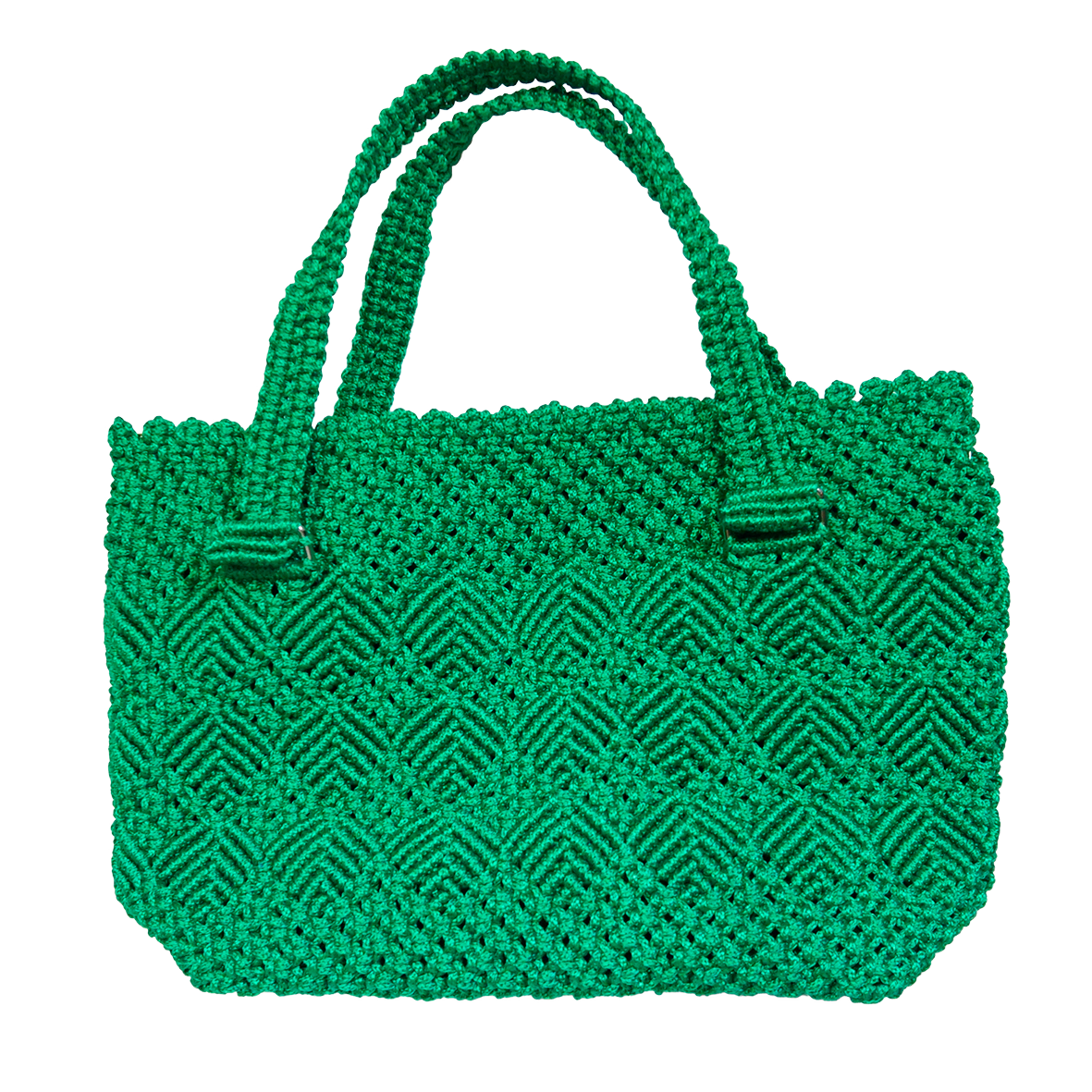 Macrame Bag – Green (Medium)