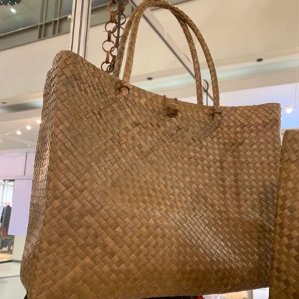 Dark Brown Native Buri Bag