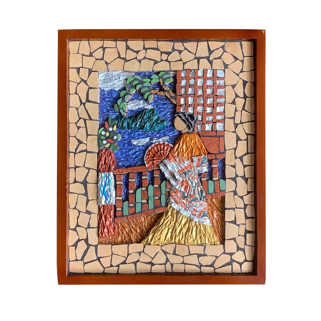 Abanico Collection Mosaic Artwork – O