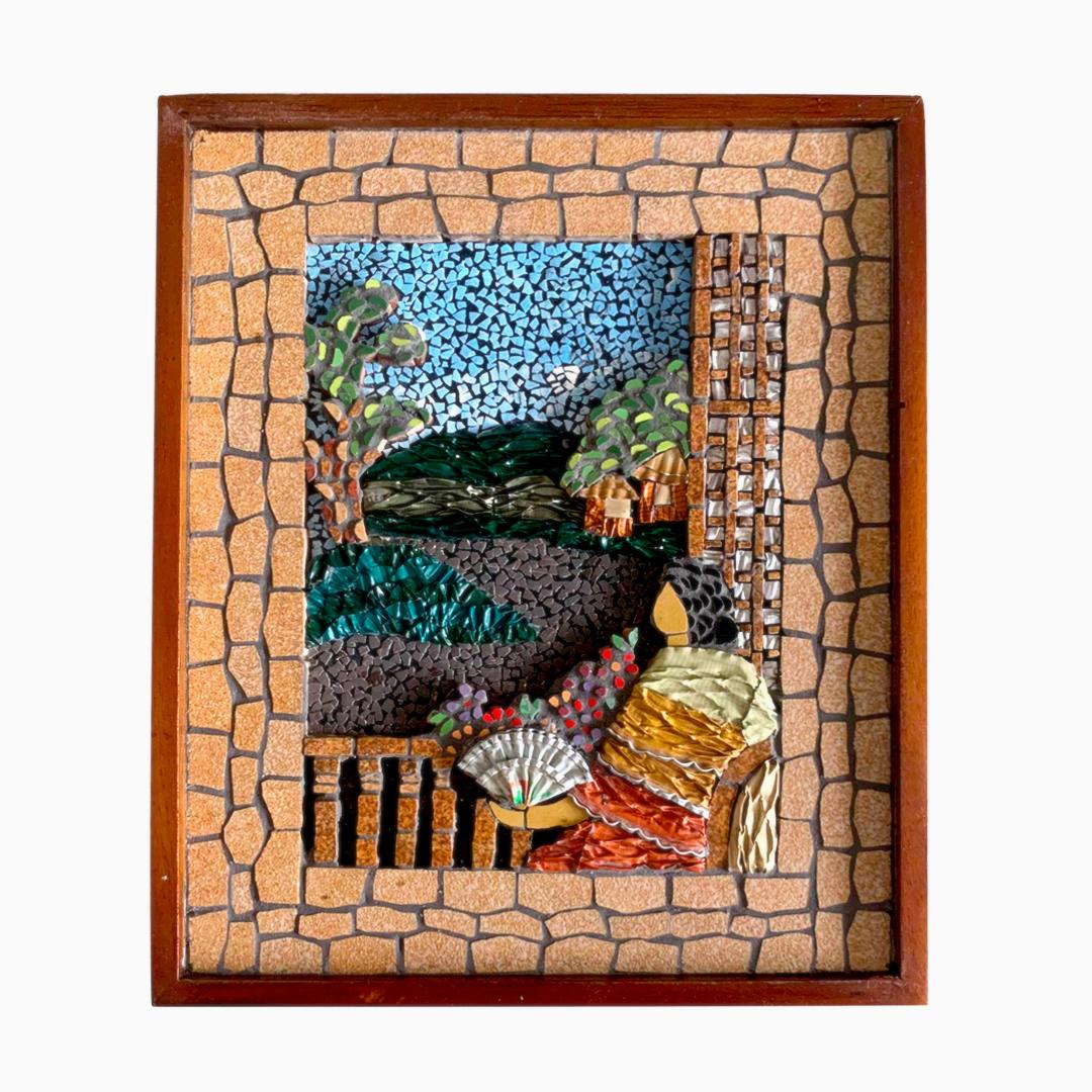 Abanico Collection Mosaic Artwork – S
