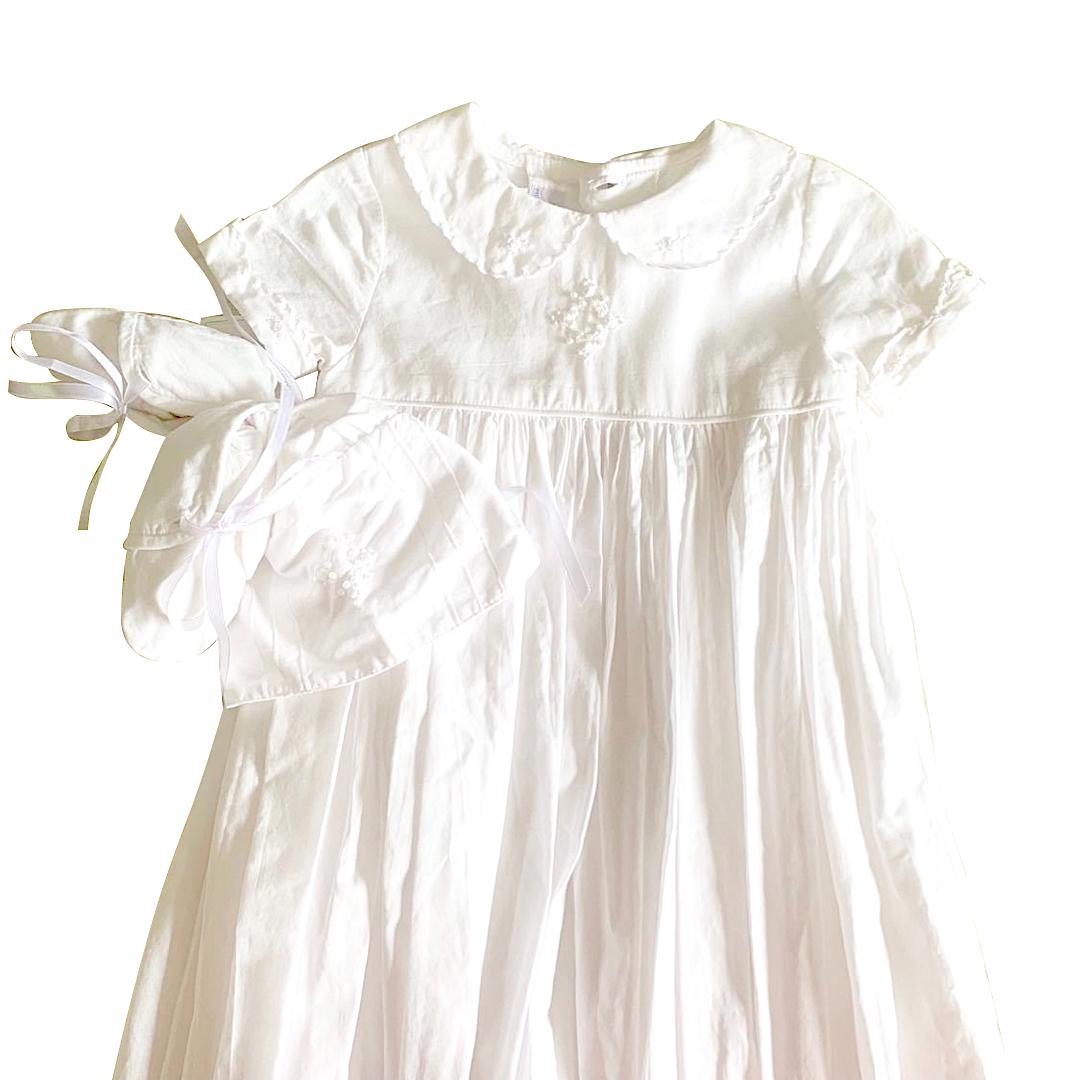 Ines Moda Infantil Christening Gown for Girls – Kathy (3 Mos)