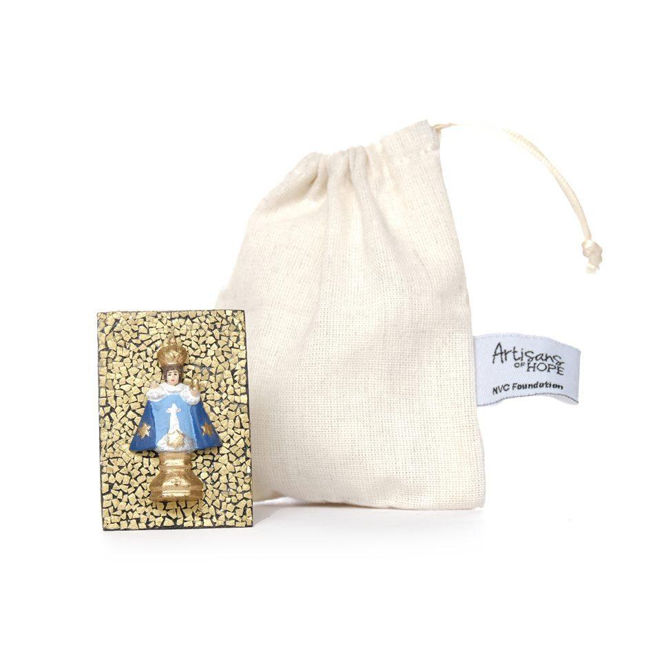 Miniature Sto. Niño – Blue Robe