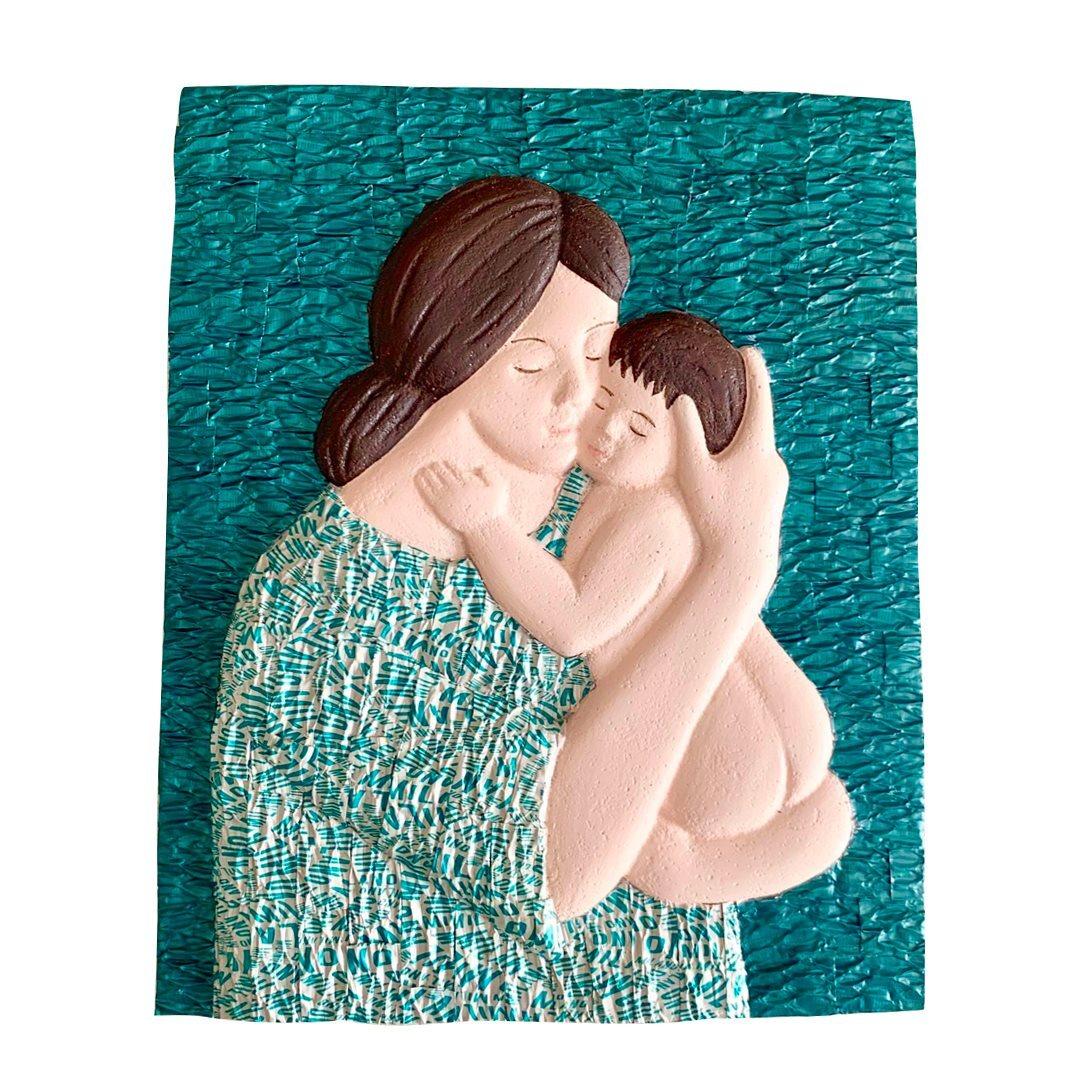 Mother and Child Mosaic – Coffee Capsules ( E )