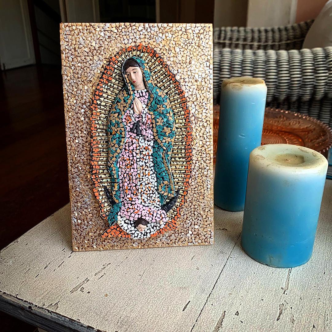 Our Lady of Guadalupe Eggshell Mosaic (NEW)