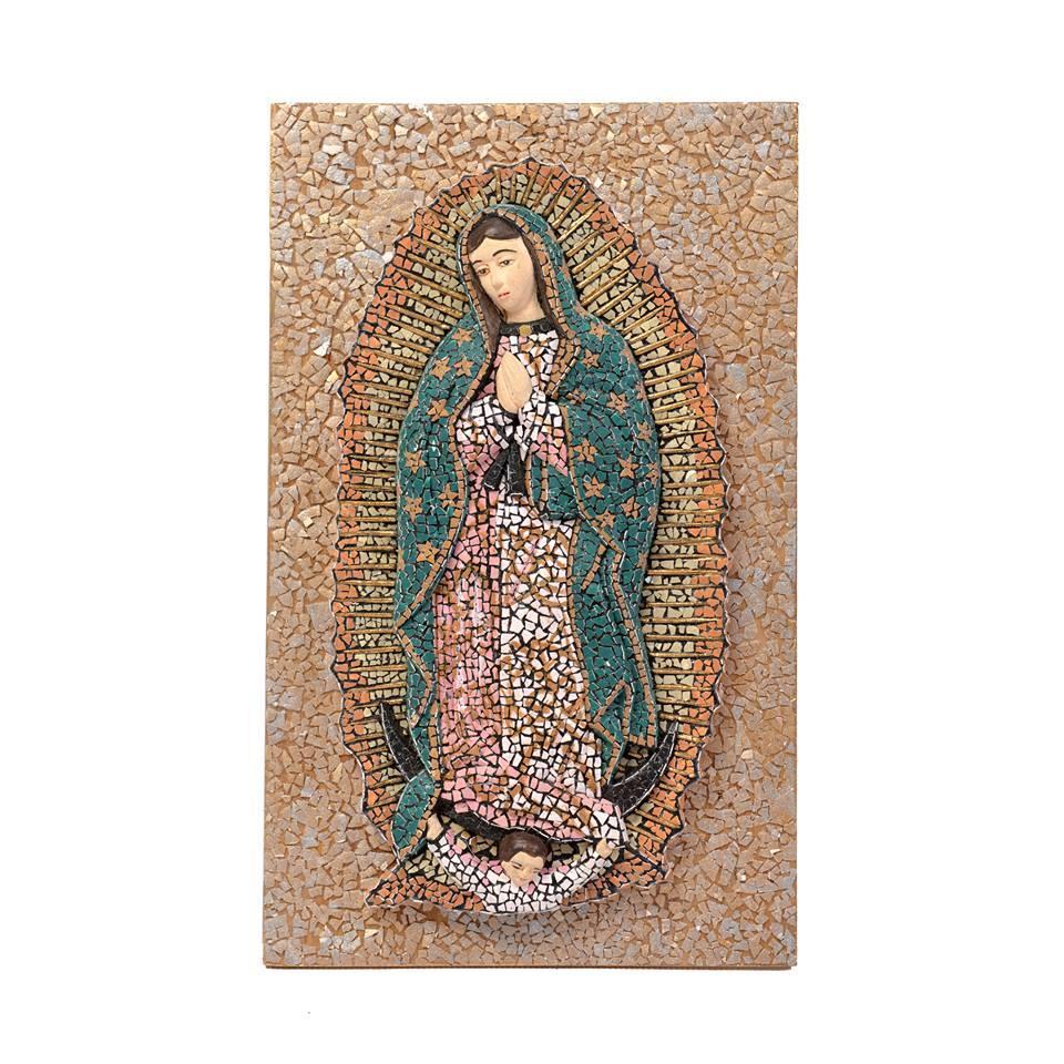 Our Lady of Guadalupe Eggshell Mosaic