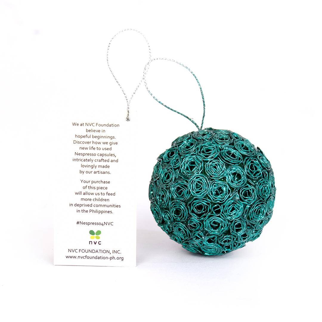 Rosa Rio Ornament – Pine (Large)