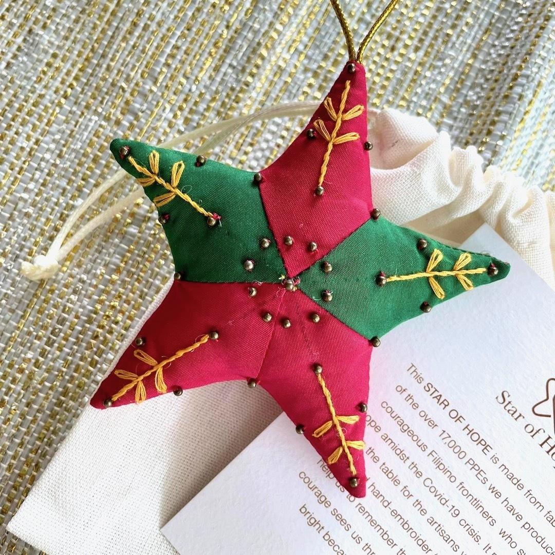 Star of Hope Ornament – F