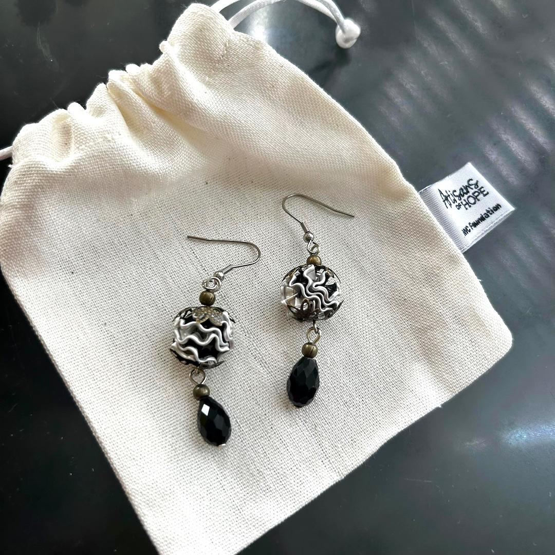 Upcycled Earrings – 46T