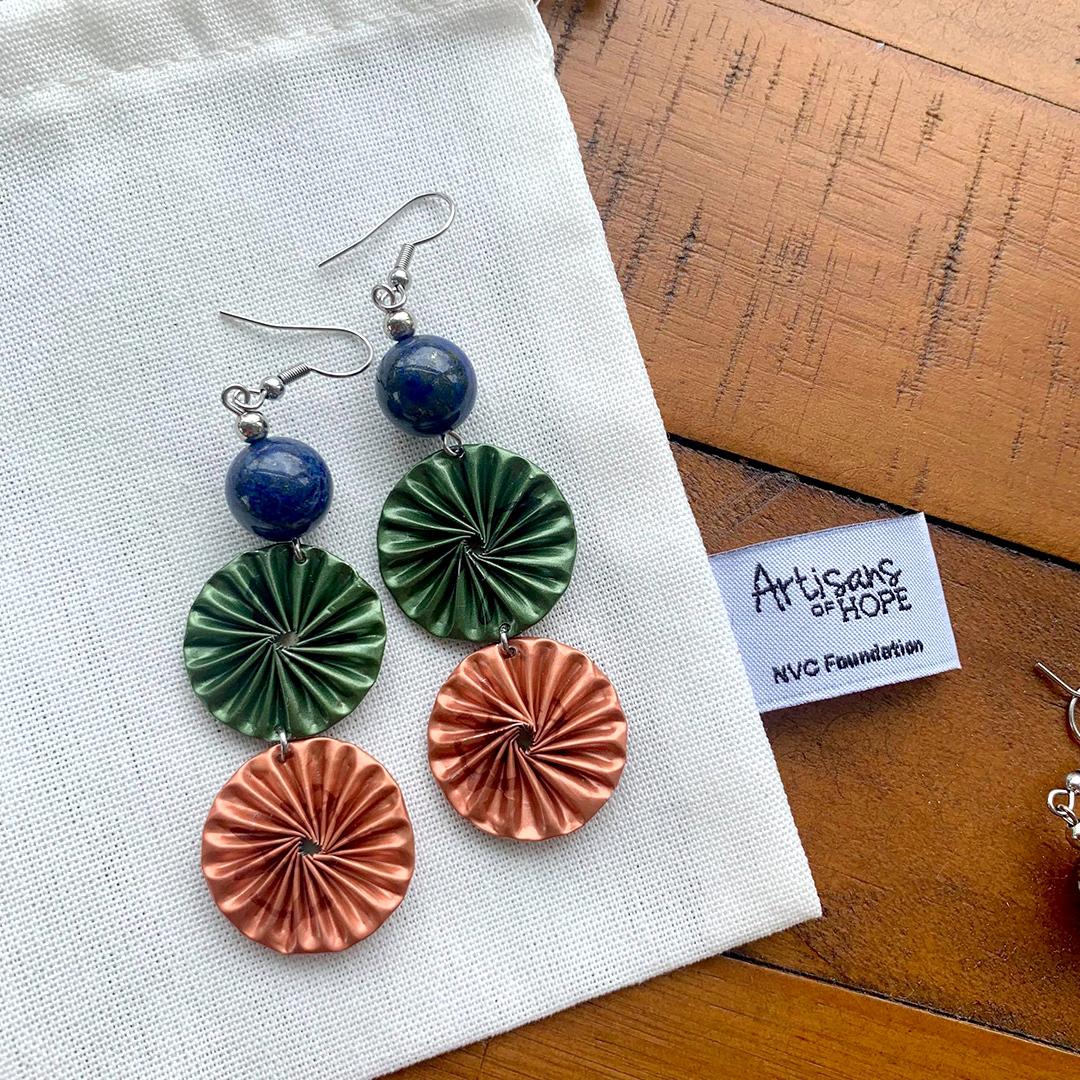 Upcycled Earrings -47F