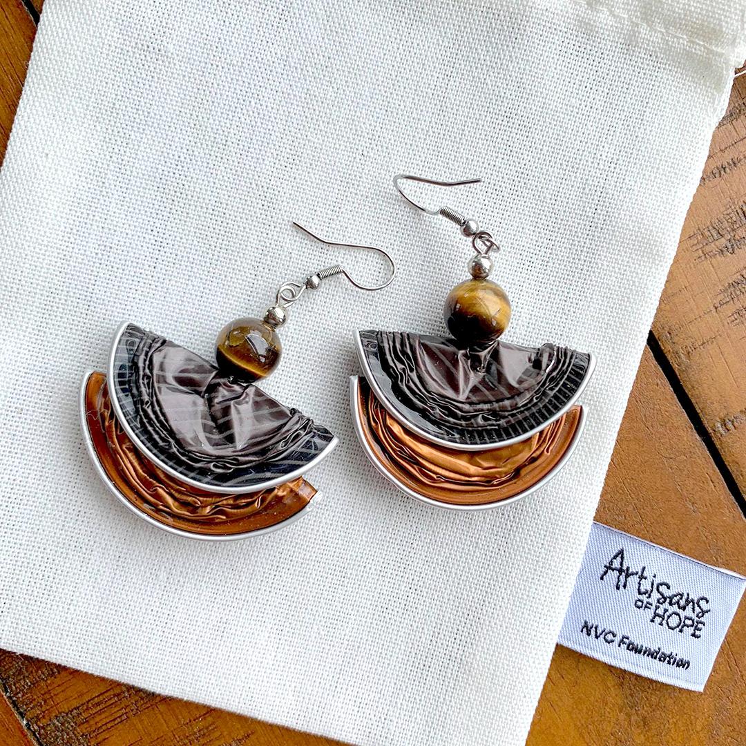 Upcycled Earrings – 57D
