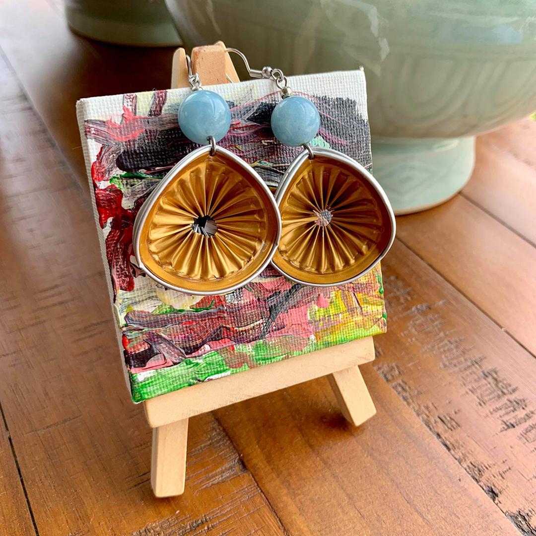 Upcycled Earrings – 59A