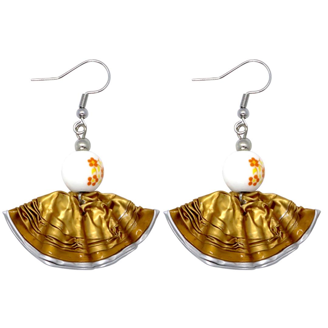 Upcycled Earrings – 76A