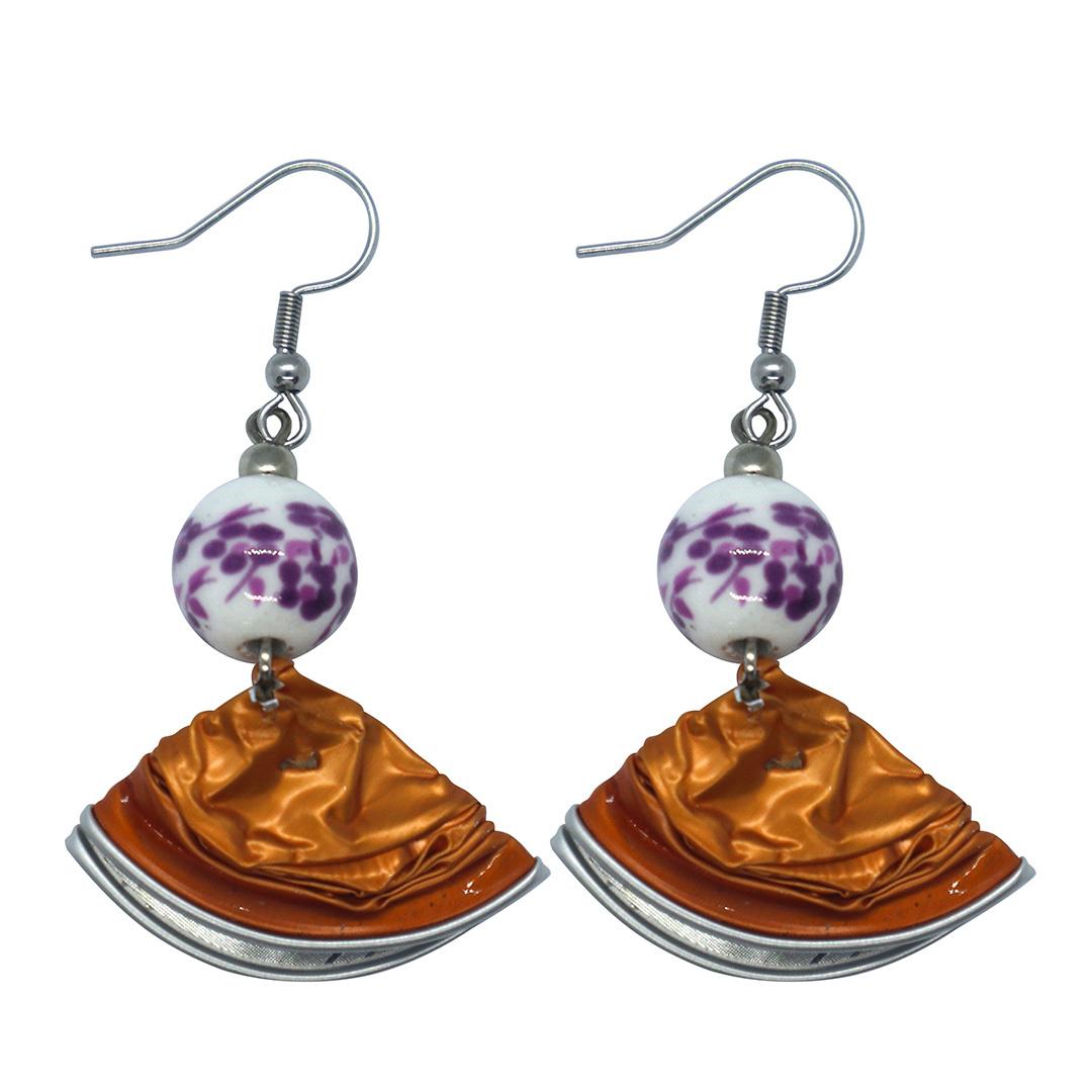Upcycled Earrings – 77D