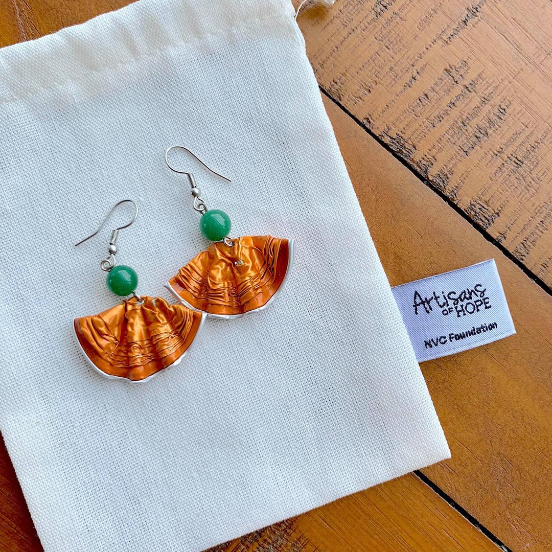 Upcycled Earrings -83B