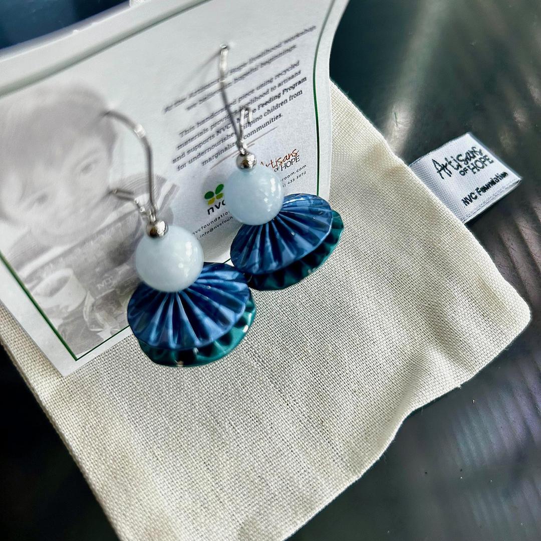 Upcycled Earrings – 88A