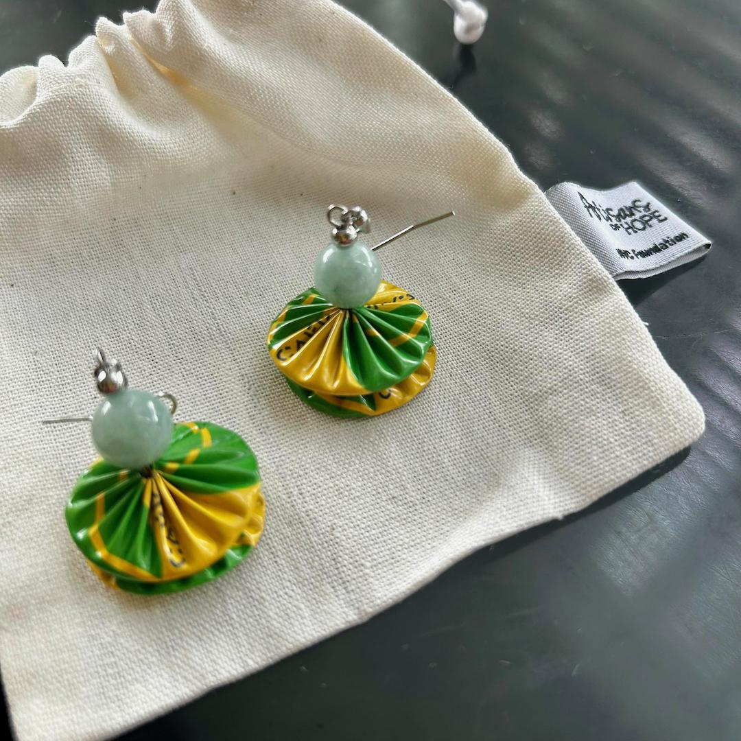 Upcycled Earrings – 88B