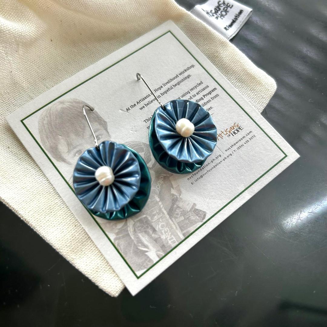 Upcycled Earrings – 96A
