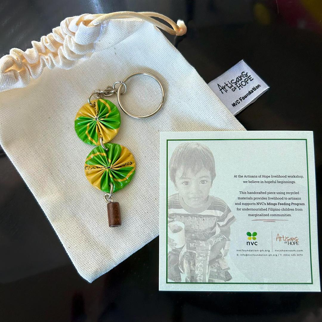 Upcycled Keychain – D2
