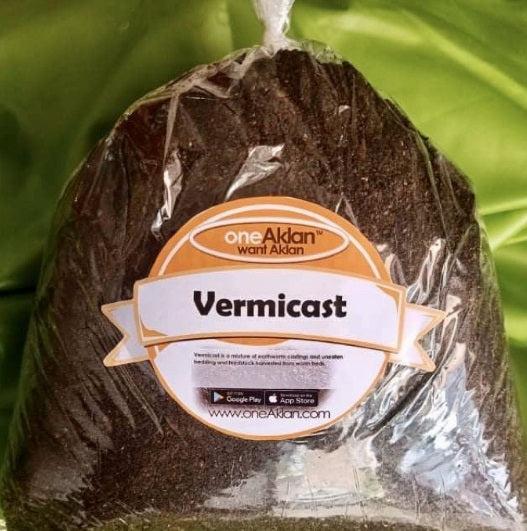 1 Kilo High Quality Vermicast - Super Loam Soil for Vegetables, Fruits