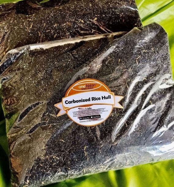 1KG CARBONIZED RICE HULL - HIGH QUALITY PREMIUM MEDIUM for your garden