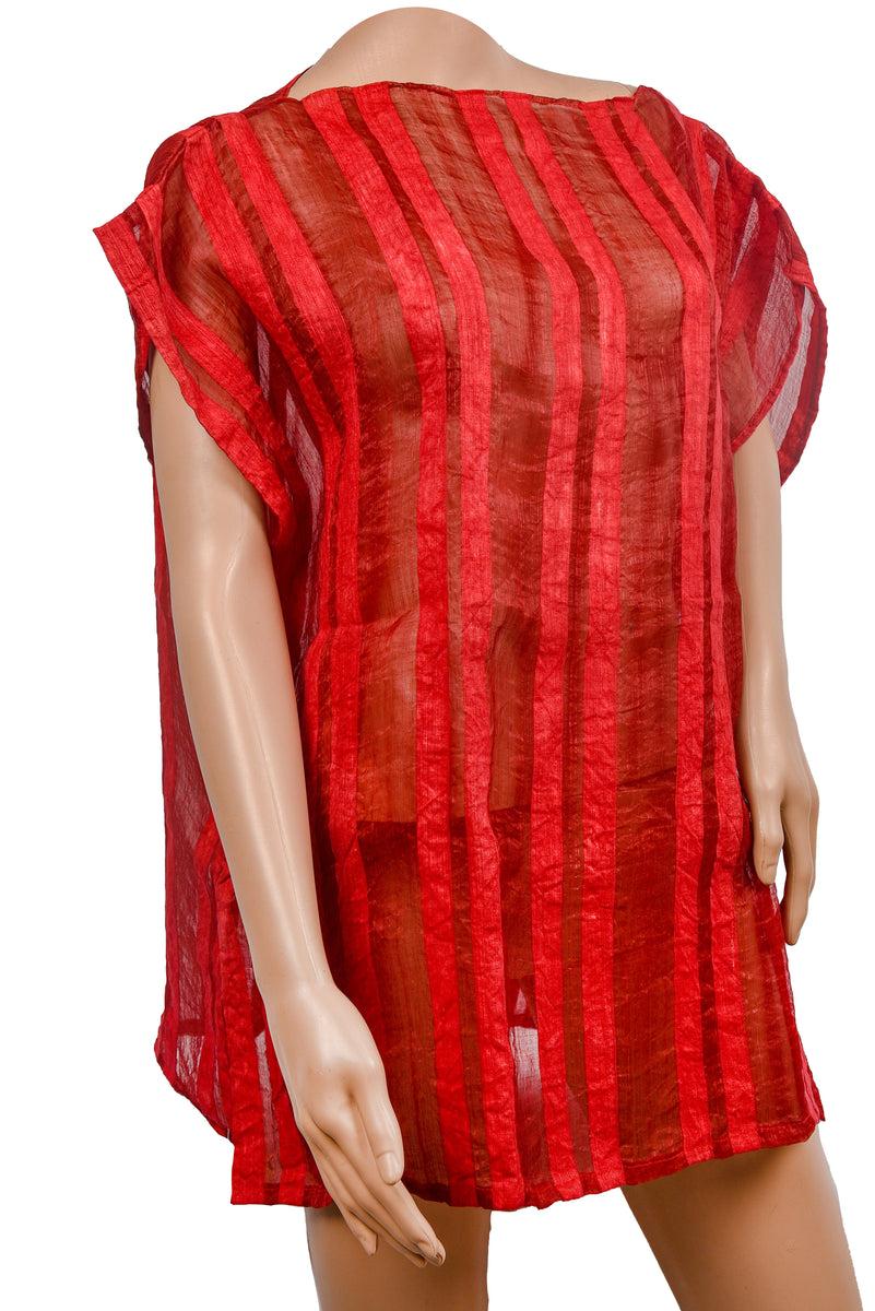 Box Blouse Stripes by JAF HANDICRAFT AND PIÑA INDUSTRY