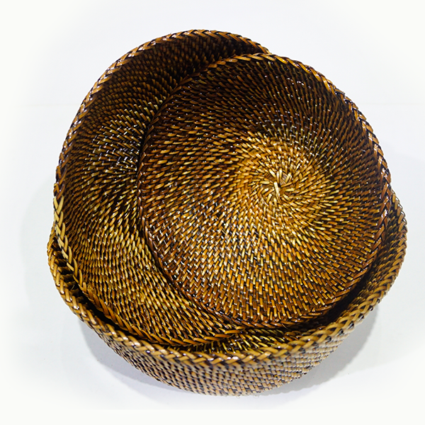 Nito Round Tray Set