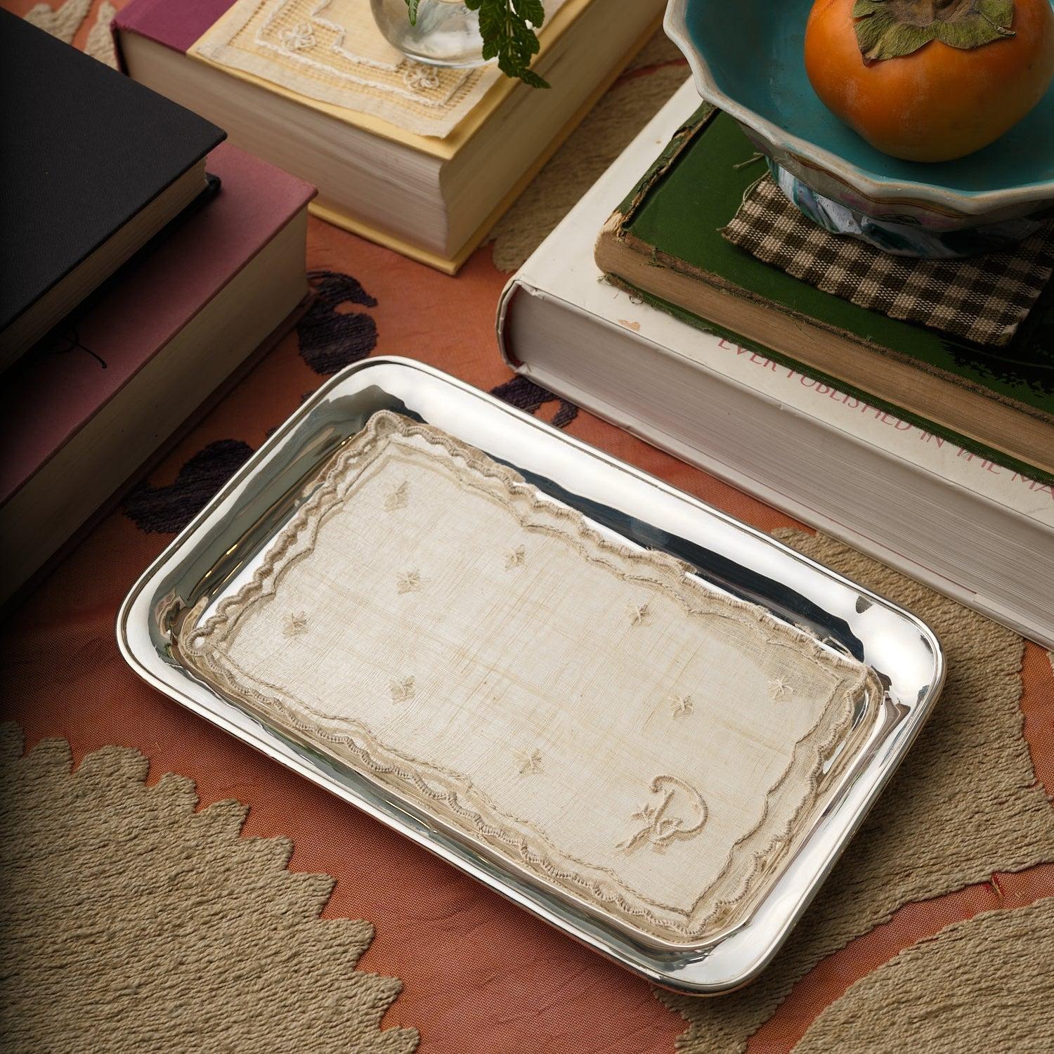 TELA x McGrath Bedside Tray (piña cover)