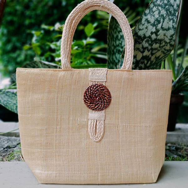 Abaca Bariw Small Handbag - Marie