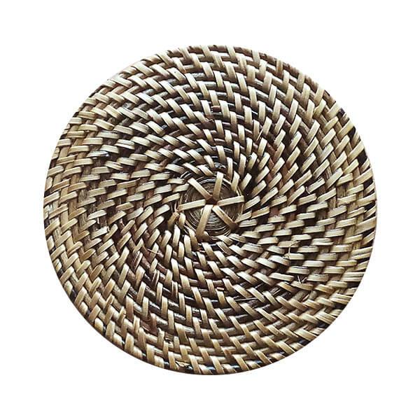 Vil's Handicraft - Nito Round Coaster with Case