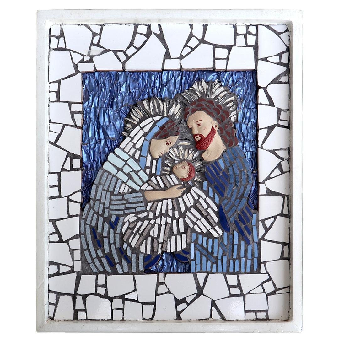 Holy Family – Blue and White