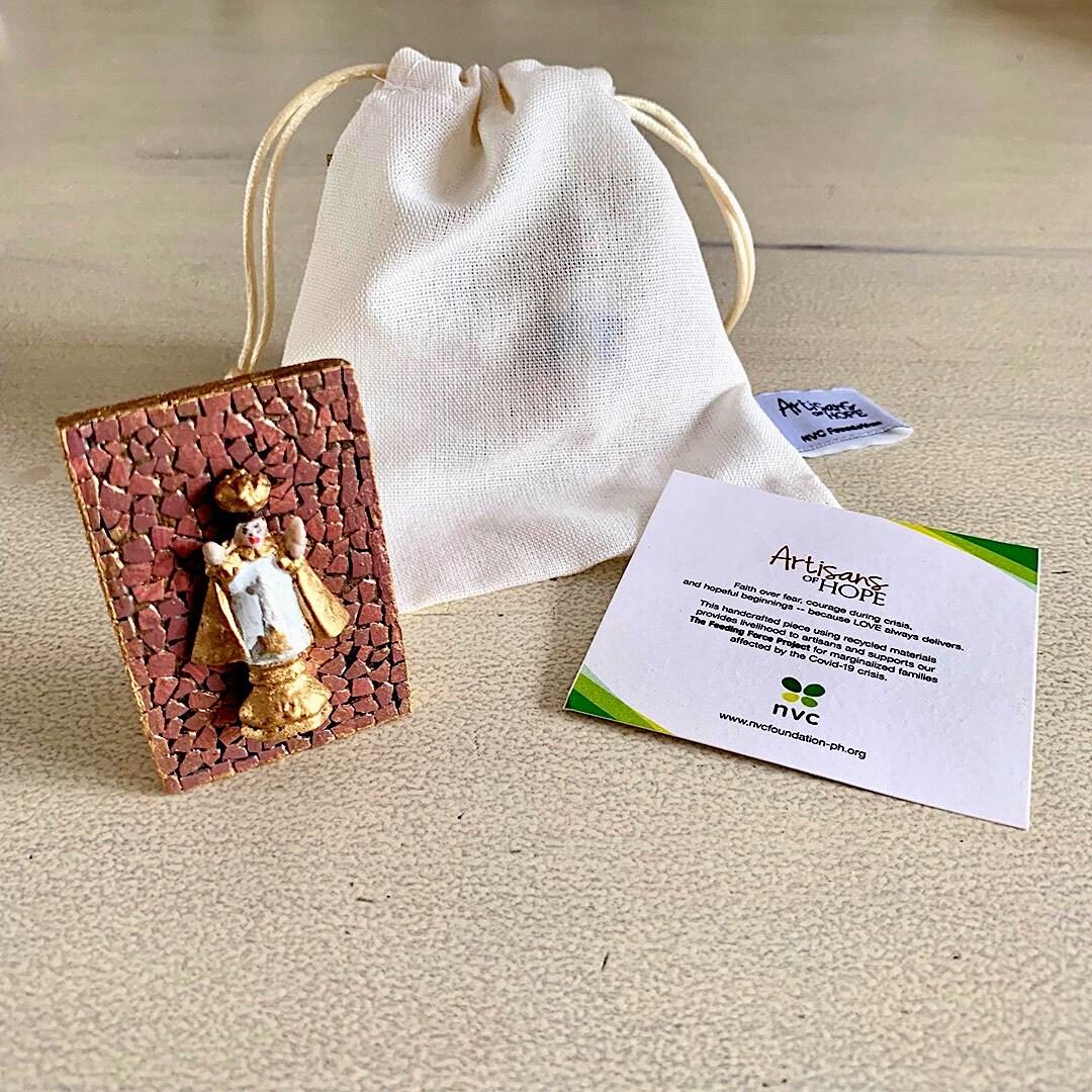 Miniature Sto. Niño – Gold Robe